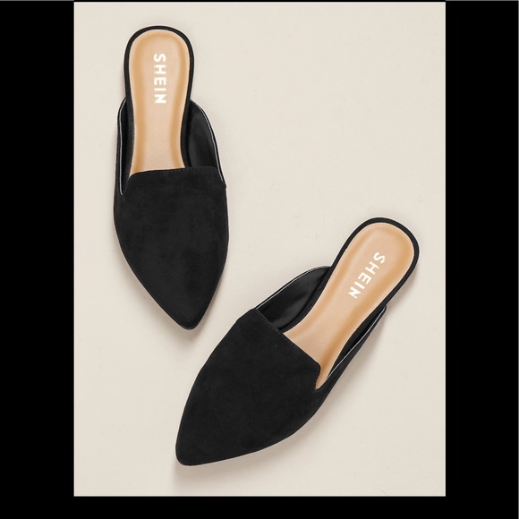 Black mules NWOT - Picture 1 of 3